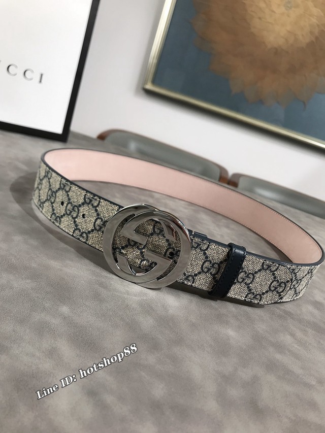 Gucci經典皮帶 古奇雙G腰帶  jjp1861